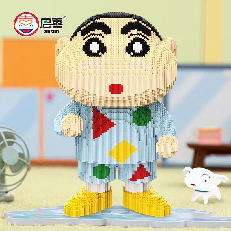 麻雀 クレヨンしんちゃん 積み木 パーティクルパズル 組み立ておもちゃ 大人 かわいい 11