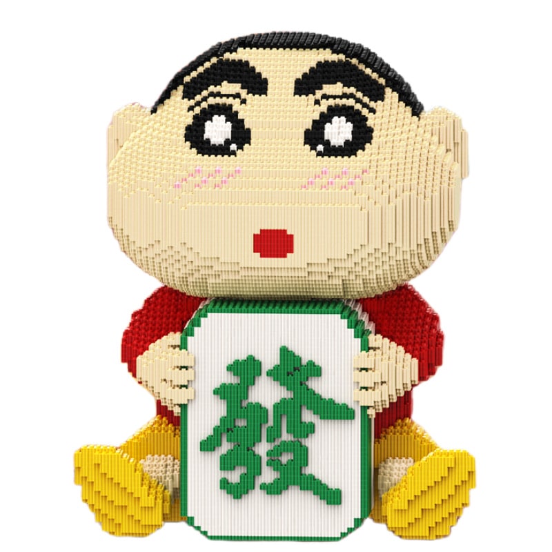 麻雀 クレヨンしんちゃん 積み木 パーティクルパズル 組み立ておもちゃ 大人 かわいい 11