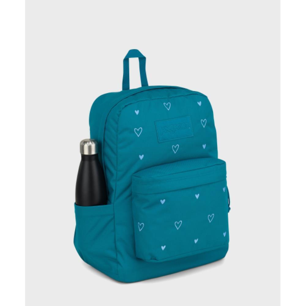 jansport Super Break Plus Laptop PARTY HEARTS GREEN JS0A jansport Super Break Plus Laptop PARTY HEARTS GREEN JS0A