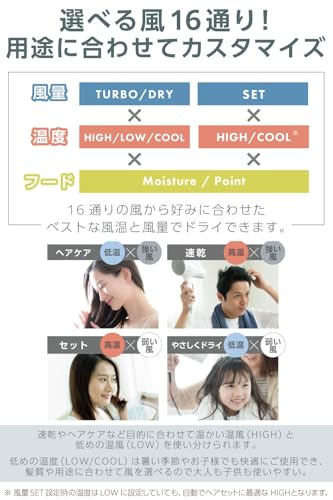 テスコム ヘアドライヤー マイナスイオン 折りたたみ 大風量 速乾 冷温風 ラク抜きプラグ ione パープル TD430B-V/E テスコム ヘアドライヤー マイナスイオン 折りたたみ 大風量 速乾 冷温風 ラク抜きプラグ ione パープル TD430B-V/E