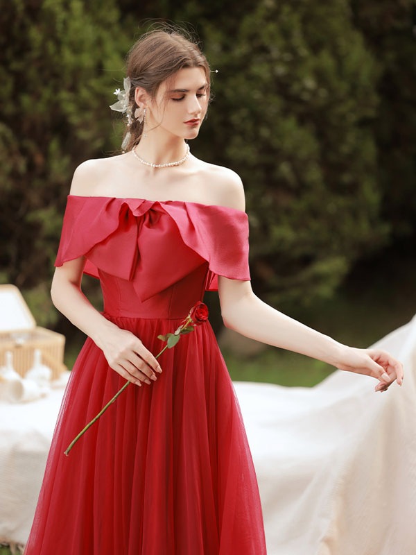 カラードレス ウェディングドレス ウエディングドレス イブニングドレス レッド Aラインドレス オフショルダー ミモレドレス 発表会 演奏会 結婚式 二次会 花嫁パーティードレス ロングドレス カクテ カラードレス ウェディングドレス ウエディングドレス イブニングドレス レッド Aラインドレス オフショルダー ミモレドレス 発表会 演奏会 結婚式 二次会 花嫁パーティードレス ロングドレス カクテ