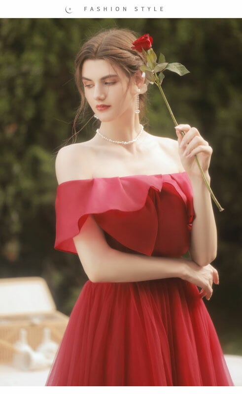 カラードレス ウェディングドレス ウエディングドレス イブニングドレス レッド Aラインドレス オフショルダー ミモレドレス 発表会 演奏会 結婚式 二次会 花嫁パーティードレス ロングドレス カクテ カラードレス ウェディングドレス ウエディングドレス イブニングドレス レッド Aラインドレス オフショルダー ミモレドレス 発表会 演奏会 結婚式 二次会 花嫁パーティードレス ロングドレス カクテ