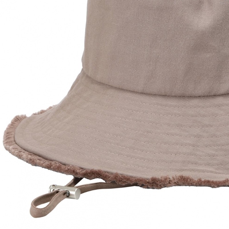 (Phantom) 女性用リネンリボンポイントバケットハット (Phantom) 女性用リネンリボンポイントバケットハット