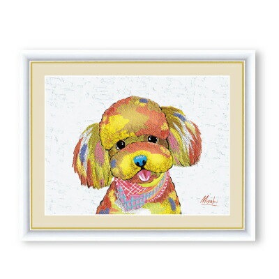 Qoo10] 癒しの動物 山口美咲 絵画 額入り イン