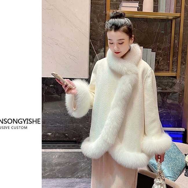 レディース マント コート トレンチコート ポンチョ 防寒コート ファー 防寒対策 暖かい もこもこ ふわふわ 大人可愛い ママコーデ ママファッション 韓国系 オルチャン 人気 トレンド 新作 20