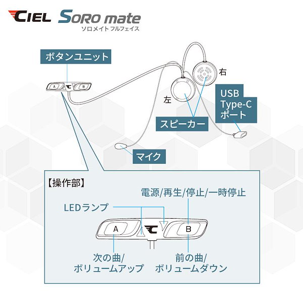 Qoo10] シエル ソロメイト バイク Bluetooth