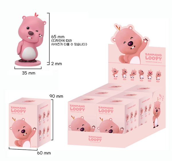 Qoo10] ポロロ ルーピー ランダム ミニ フィギ