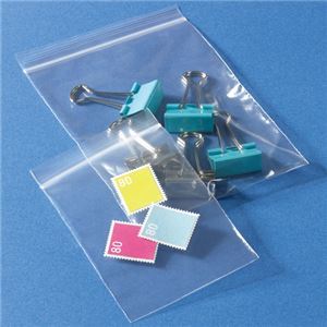 （まとめ） ジャパックス チャック付ポリ袋 ヨコ140タテ200厚み0.04mm GG-4 1パック（100枚） 15セット