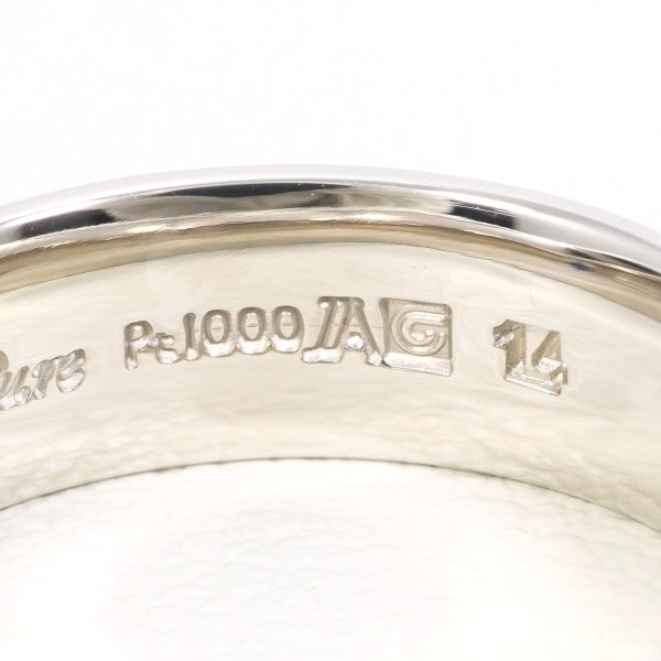 セントピュール PT1000 リング 指輪 14号 サファイア 総重量約7.1g ジュエリー 中古 セントピュール PT1000 リング 指輪 14号 サファイア 総重量約7.1g ジュエリー 中古