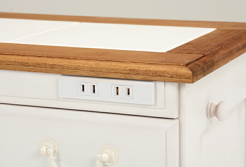 キッチンカウンター(ウォッシュホワイト) MUD-6248WS【MUD-6248WS】