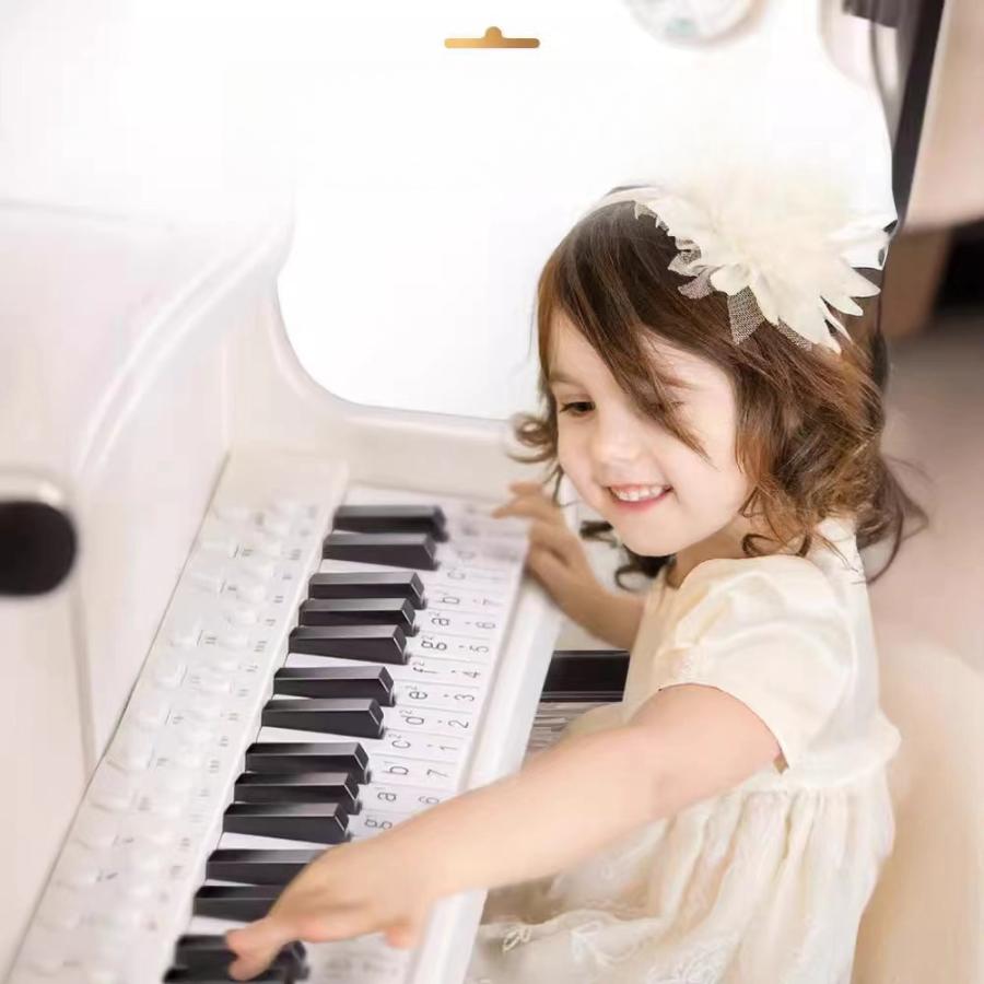 新作子ピアノ ピアノ おもちゃ おもちゃピアノ 子供用 キッズ 光る ミニピアノ マイク付き 電子 キーボード 多機能 誕生日 こども日