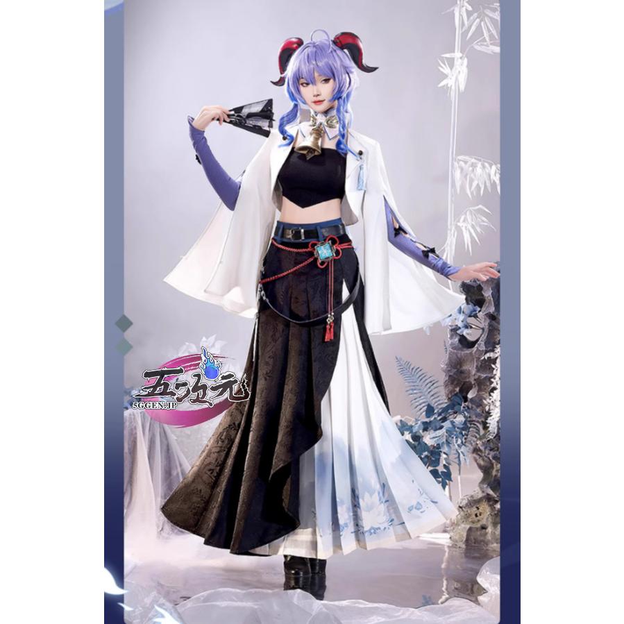 三分妄想 原神 コスプレ 甘雨 かんう 麒躍 同人衣装 ウィッグ 靴 追加可 三分妄想 原神 コスプレ 甘雨 かんう 麒躍 同人衣装 ウィッグ 靴 追加可