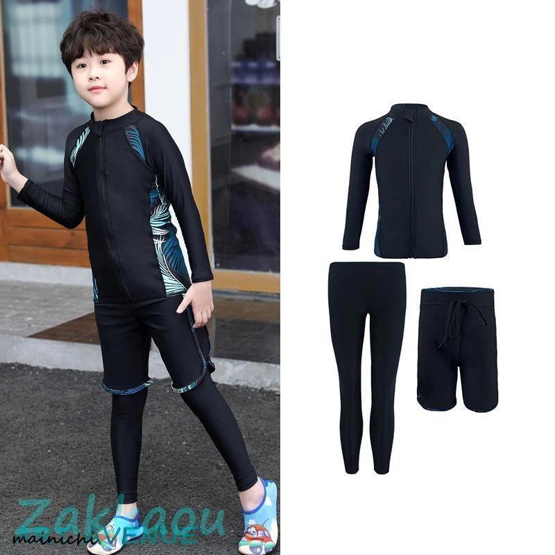 出荷が早い-水着セット 長袖 ラッシュガード 上下セット 親子水着 家族水着 カップル水着 ファミリー水着 日焼け防止 速乾性 サーフィン スポーツ