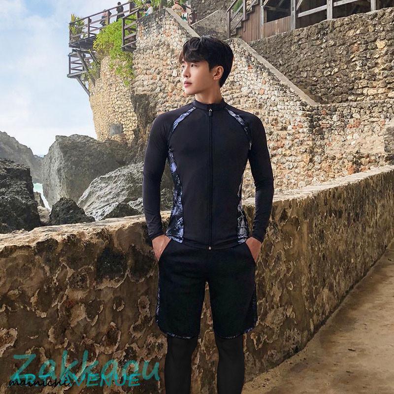 出荷が早い-水着セット 長袖 ラッシュガード 上下セット 親子水着 家族水着 カップル水着 ファミリー水着 日焼け防止 速乾性 サーフィン スポーツ