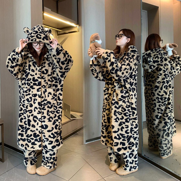 ルームウェア パジャマ ふわふわ ヒョウ柄 フード付き 耳付き 着る毛布 着ぐるみ 長袖 パンツ ズボン 冬 レディース 女性 暖かい あったか 部屋着 上下セット 防寒 寝巻き ガウン プレゼント ルームウェア パジャマ ふわふわ ヒョウ柄 フード付き 耳付き 着る毛布 着ぐるみ 長袖 パンツ ズボン 冬 レディース 女性 暖かい あったか 部屋着 上下セット 防寒 寝巻き ガウン プレゼント