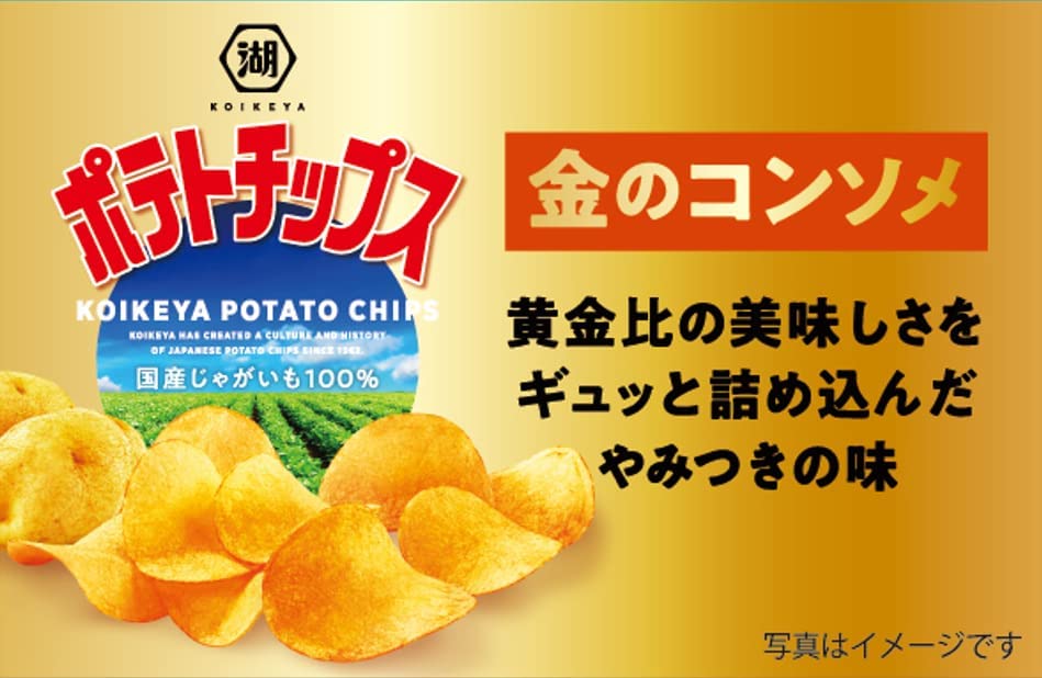 【送料無料】湖池屋 ポテトチップス 金のコンソメ 60g3ケース/36袋 mdprevattcaulkingandwaterproofing.com