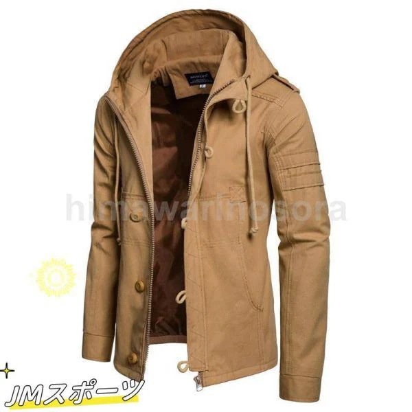 ダウンジャケット メンズ 中綿ジャケット 中綿コート フード付き 防風 防寒ジャケット キルティング 厚手 アウター 防寒着 綿入れ 防風 服