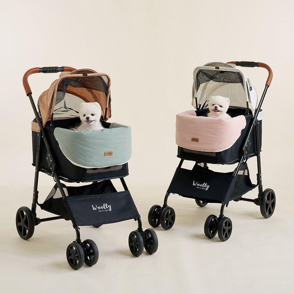 Qoo10] ルームアンドホーム Woolly ペットカート クッション