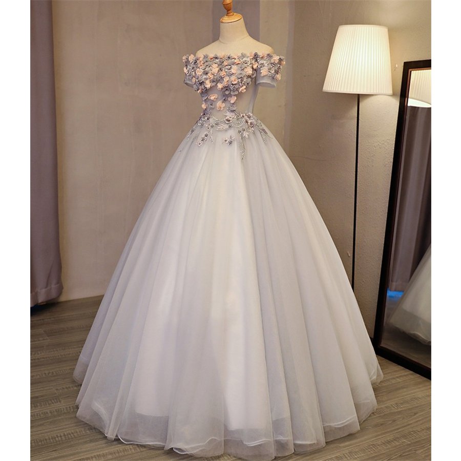 パーティードレス ロング イブニングドレス 結婚式 披露宴 発表会 安い カラードレス コンサート 二次会 演奏会 花嫁 グレー パーティードレス ロング イブニングドレス 結婚式 披露宴 発表会 安い カラードレス コンサート 二次会 演奏会 花嫁 グレー