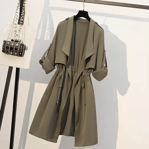 新作 アウター レディース コート 薄手 トレンチ風 上着 カーキ ブラック 大きいサイズ L XL 2XL 3XL 4XL プラス オーバー ルーズ カジュアル キレイめ Xライン シンプル こなれ 新作 アウター レディース コート 薄手 トレンチ風 上着 カーキ ブラック 大きいサイズ L XL 2XL 3XL 4XL プラス オーバー ルーズ カジュアル キレイめ Xライン シンプル こなれ