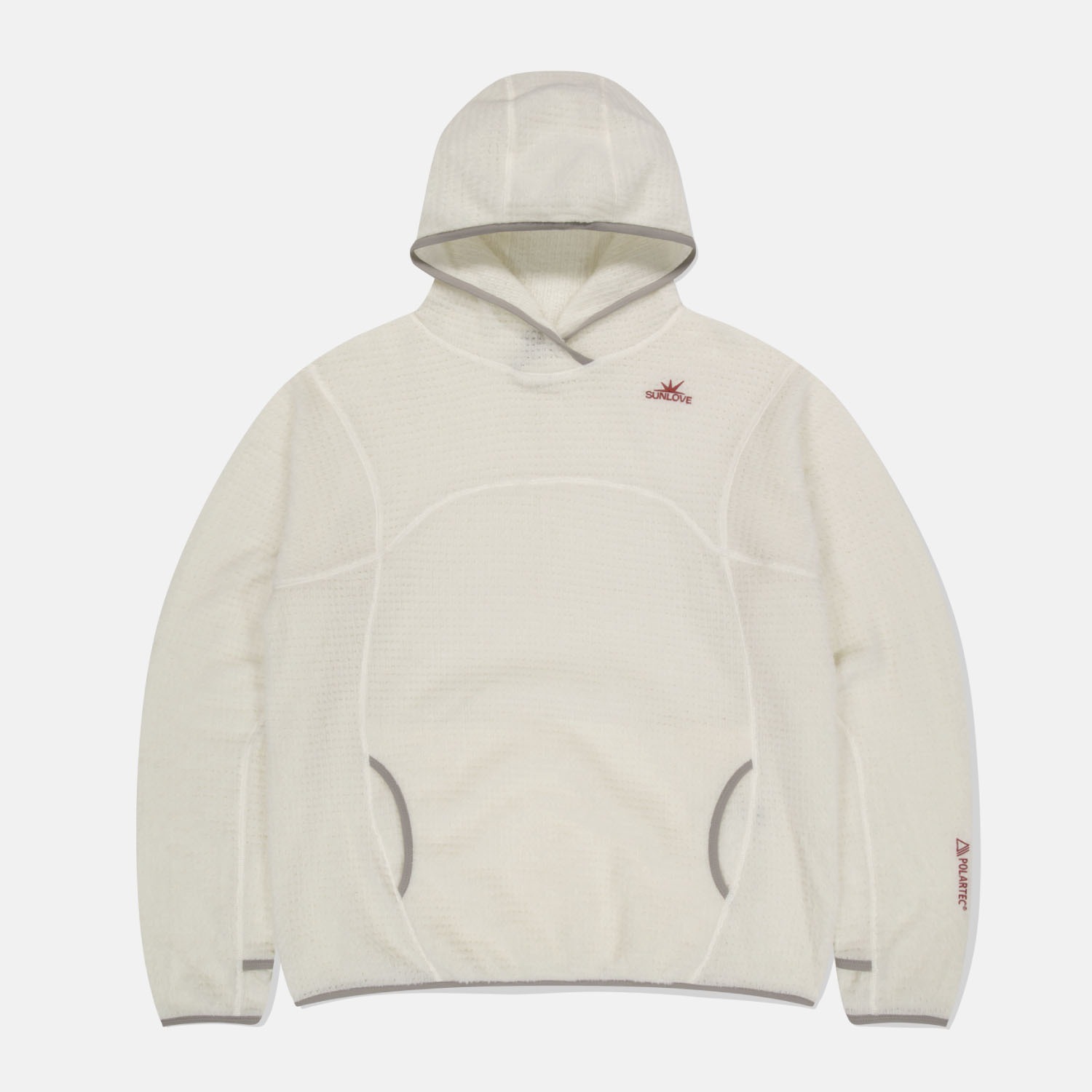 【SUNLOVE】 POLATEC ALPHA HOODIE : 3COLORS