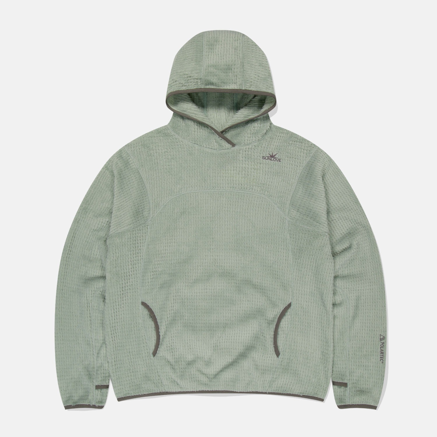 【SUNLOVE】 POLATEC ALPHA HOODIE : 3COLORS
