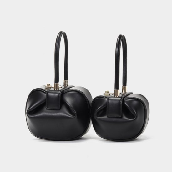 【取寄：納期2週間】ハンドバッグ 牛革 本革 6色 2サイズ smallサイズ bigサイズ レディース シンプル