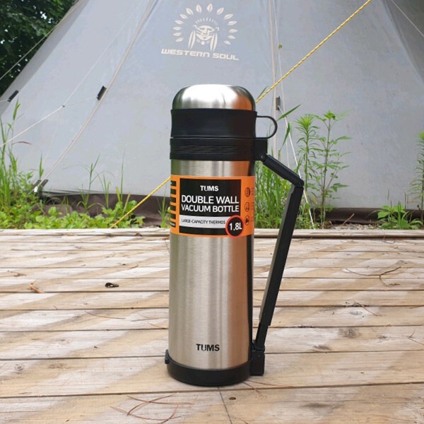 タンカー 大容量 保温保冷瓶 1.8L 登山 山岳用 キャンプ 保温瓶