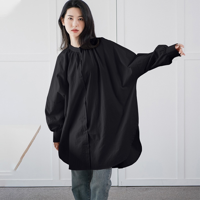 春夏 Tシャツ シアーシャツ レディース おしゃれ シャツ トップス シフォンブラウス 長袖tシャツ ワイシャツ ロングシャツ