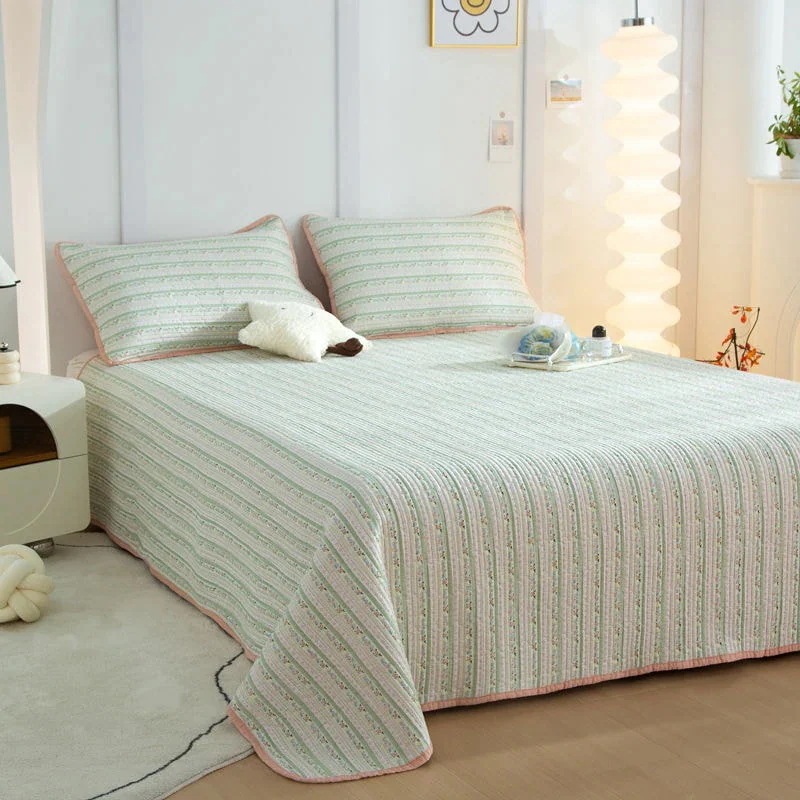 布団セット ベッドカバー インズ風 厚め シーツ 韓国ブロガーおすすめ ベッドカバー 3点セット