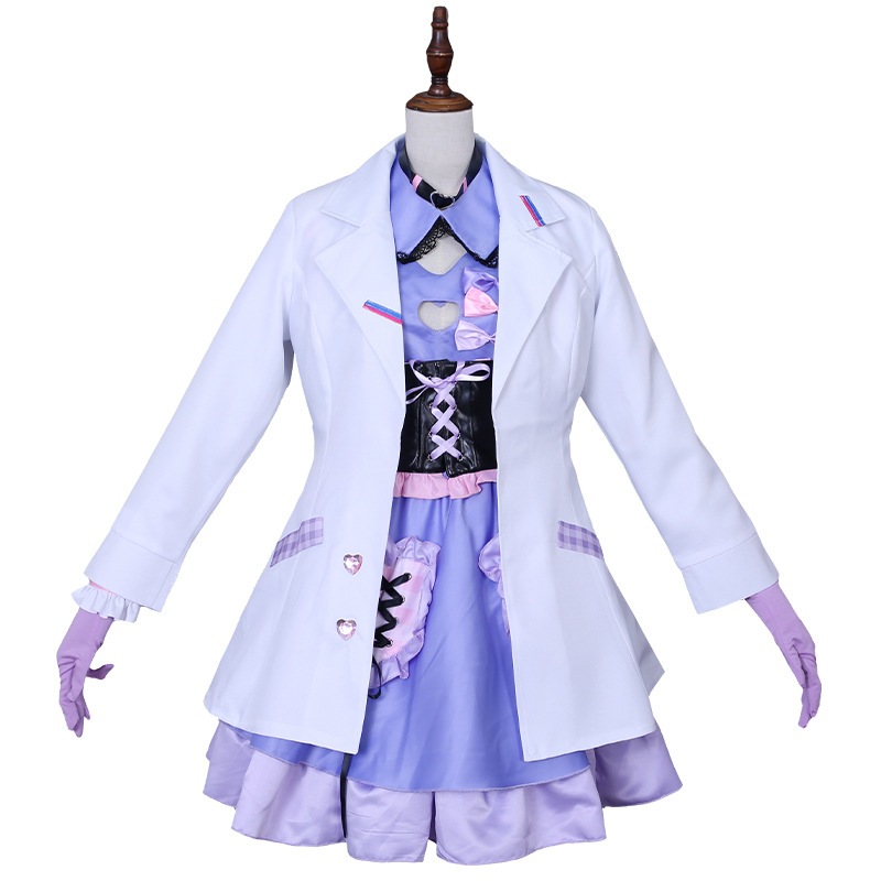 健屋花那バーチャルキャスターのコスプレ虹社vtubercosスカートナース服ロリータにじさんじにじさんじ