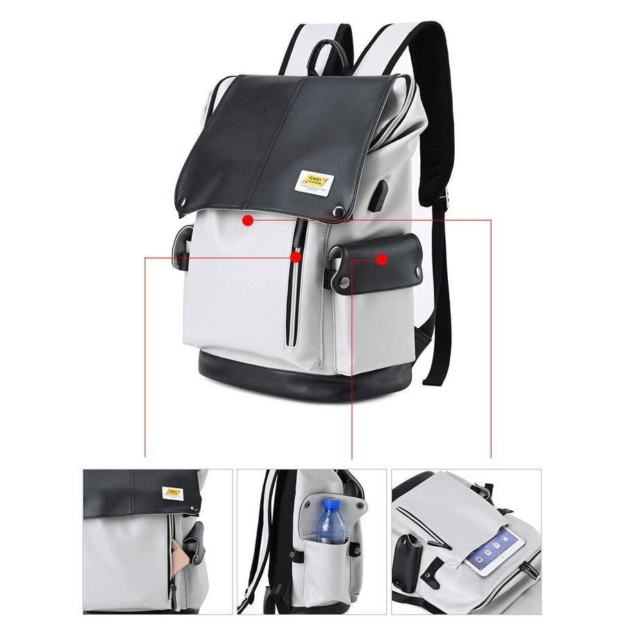 【本日限定】リュックサック ビジネスリュック 撥水 ビジネスバック メンズ レディース 大容量バッグ pi革 pc収納 軽量リュックバッグ安い 学生 通学 通勤 出張 旅行
