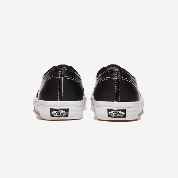 Qoo10] VANS バンズオーセンティック-レザーブラック/
