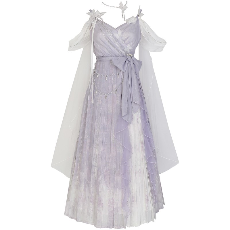 正規品デザイン神女臨世cos要素ワンピース仙気改良cos服ロリータ 正規品デザイン神女臨世cos要素ワンピース仙気改良cos服ロリータ