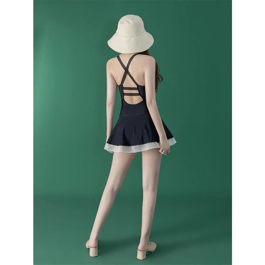 【急速出荷!】レディース 水着 ワンピース水着 女性 ビーチウェア ノースリーブ インナーパンツ付き 黒 女子水着 ポイントの使用 【急速出荷!】レディース 水着 ワンピース水着 女性 ビーチウェア ノースリーブ インナーパンツ付き 黒 女子水着 ポイントの使用