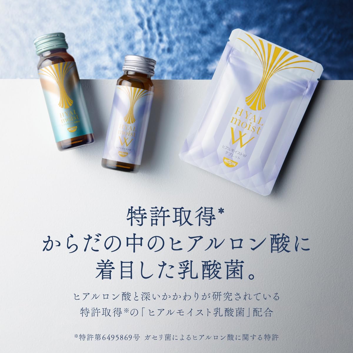 「ヒアルモイスト乳酸菌配合」 日清食品 ヒアルモイストW 50ml×10本×3箱セット 白ぶどう味 コラーゲン5,000mg配合 美容ドリンク 「ヒアルモイスト乳酸菌配合」 日清食品 ヒアルモイストW 50ml×10本×3箱セット 白ぶどう味 コラーゲン5,000mg配合 美容ドリンク