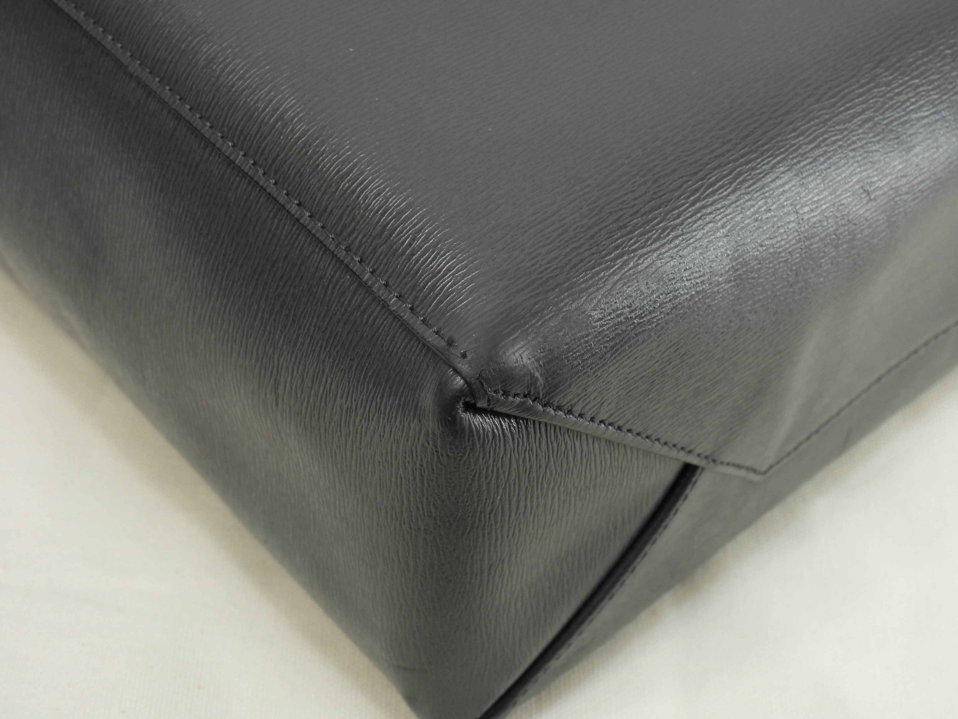 カバスモール ヴェルティカル レザー濃灰 s付ハンドバッグ ポシェット@S-CU-4187 カバスモール ヴェルティカル レザー濃灰 s付ハンドバッグ ポシェット@S-CU-4187