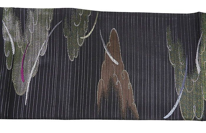 夏物 袋帯 新品仕立済 西陣 沢本織物謹製 雲取横段模様 紗袋帯 夏帯 夏 夏用 新品 仕立て上がり y1292 夏物 袋帯 新品仕立済 西陣 沢本織物謹製 雲取横段模様 紗袋帯 夏帯 夏 夏用 新品 仕立て上がり y1292