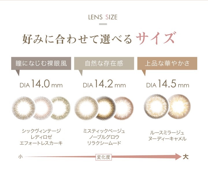 【3箱セット】カラコン ワンデー レリッシュ 度あり 度なし 度入り 1箱10枚 14.0 14.2 14.5 LALISH 1day ナチュラル カラーコンタクト カラーコンタクトレンズ