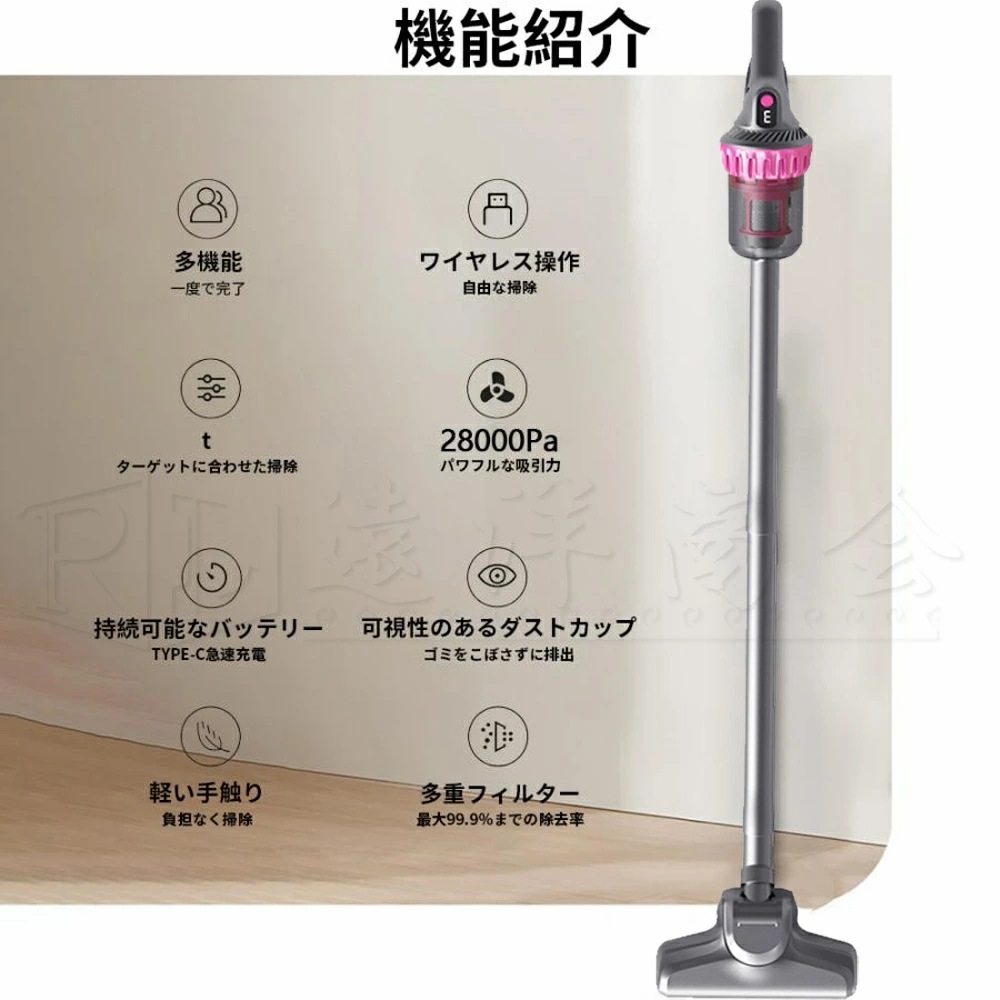 掃除機 コードレス コードレス掃除機 人気 サイクロン式 強力吸引 28000Pa 3WAY 静音 充電式 軽量ハンディ掃除機 スティック 一人暮らし 生活家電 家電 省エネ