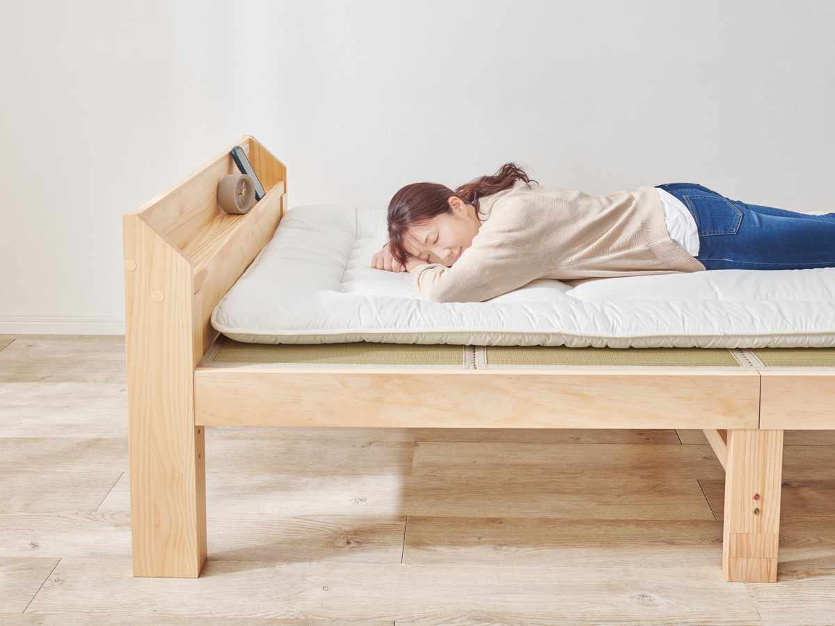 畳ベッド シングル 宮棚 2口コンセント付 天然い草 ベッド 畳 棚付 たたみ い草 コンセント付 和モダン ライトブラウン ナチュラル 貴船 鞍馬 天然木 木製 マット 高耐荷重 畳ベッド シングル 宮棚 2口コンセント付 天然い草 ベッド 畳 棚付 たたみ い草 コンセント付 和モダン ライトブラウン ナチュラル 貴船 鞍馬 天然木 木製 マット 高耐荷重