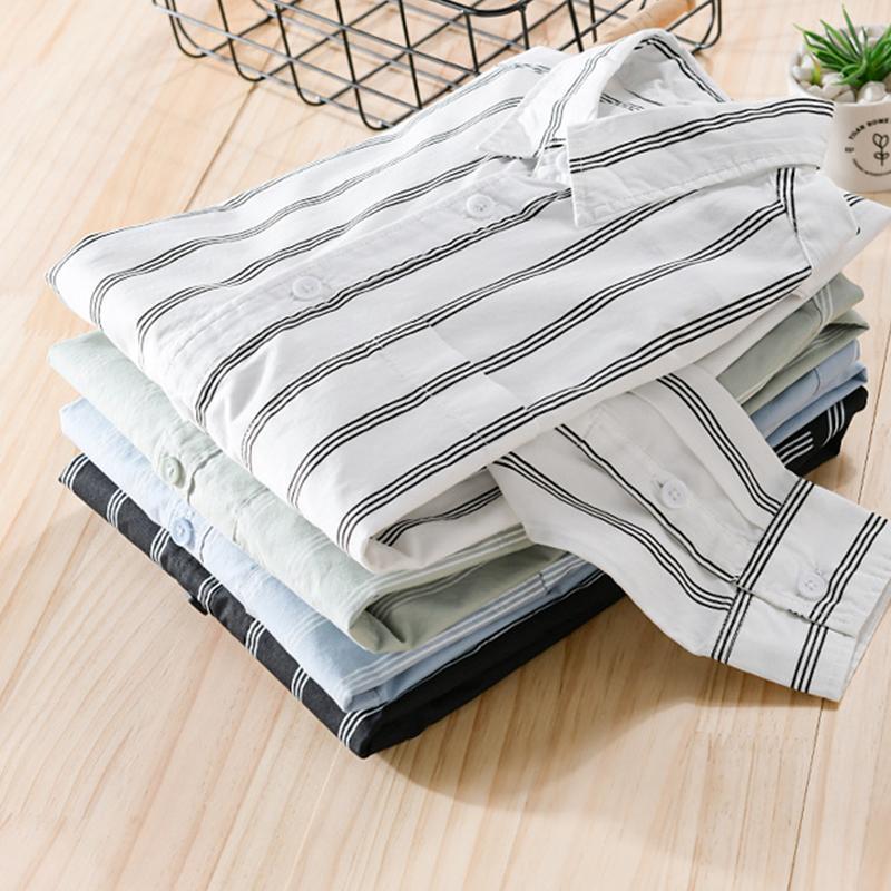 ストライプ シャツ メンズ 長袖 フロントボタン 胸ポケット 襟付き 薄手 カジュアル 羽織り 柔らかい ビジネスシャツ 通勤 通学 ストライプ シャツ メンズ 長袖 フロントボタン 胸ポケット 襟付き 薄手 カジュアル 羽織り 柔らかい ビジネスシャツ 通勤 通学