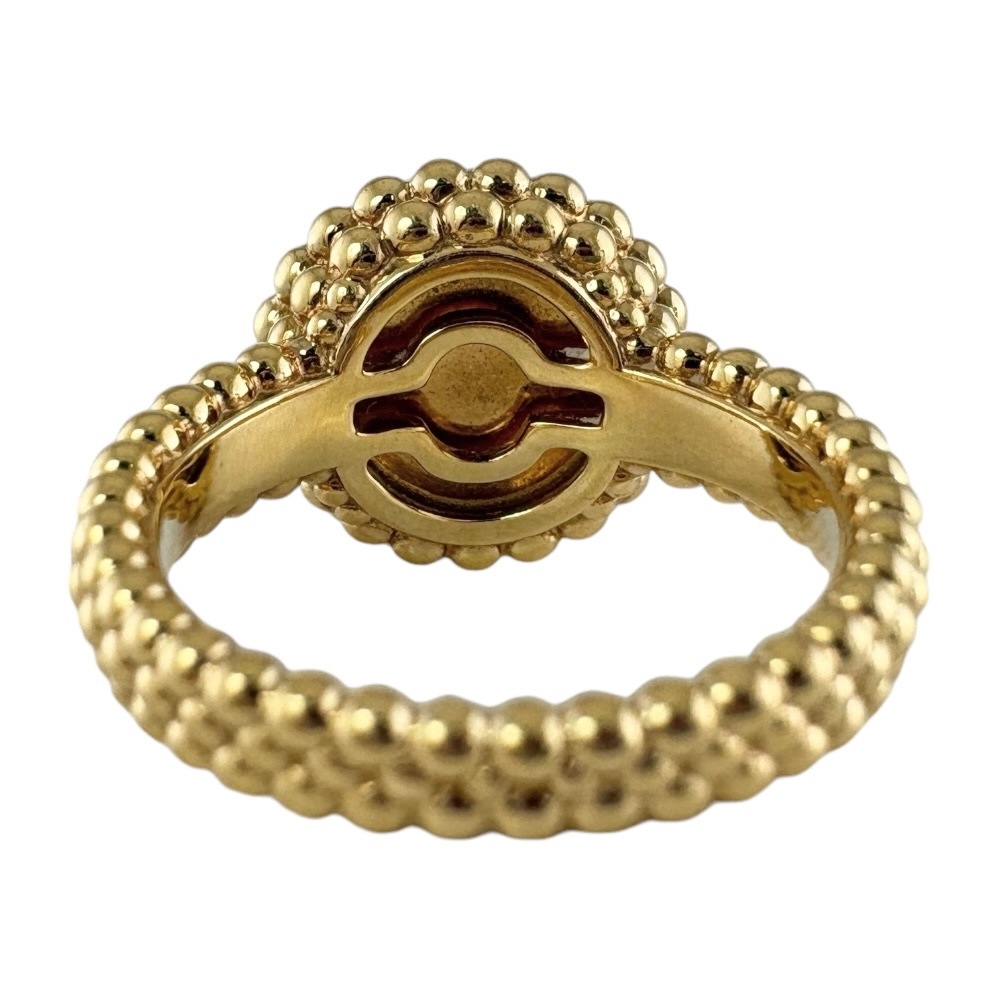 ヴァンクリーフ&アーペル ペルレクルール リング 指輪 9号 18金 K18イエローゴールド マラカイト Van Cleef & Arpels 中古 美品 ヴァンクリーフ&アーペル ペルレクルール リング 指輪 9号 18金 K18イエローゴールド マラカイト Van Cleef & Arpels 中古 美品