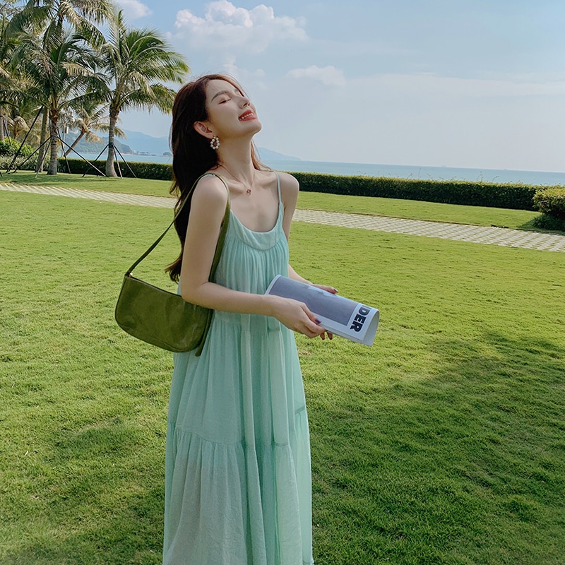 ワンピース デート ワンピドレス ロング かわいい 大人可愛い きれいめ シンプル カジュアル 大人 上品 おしゃれ お洒落 主役級 存在感 夏 10代 20代 30代 レディース 女性用 OL 学生