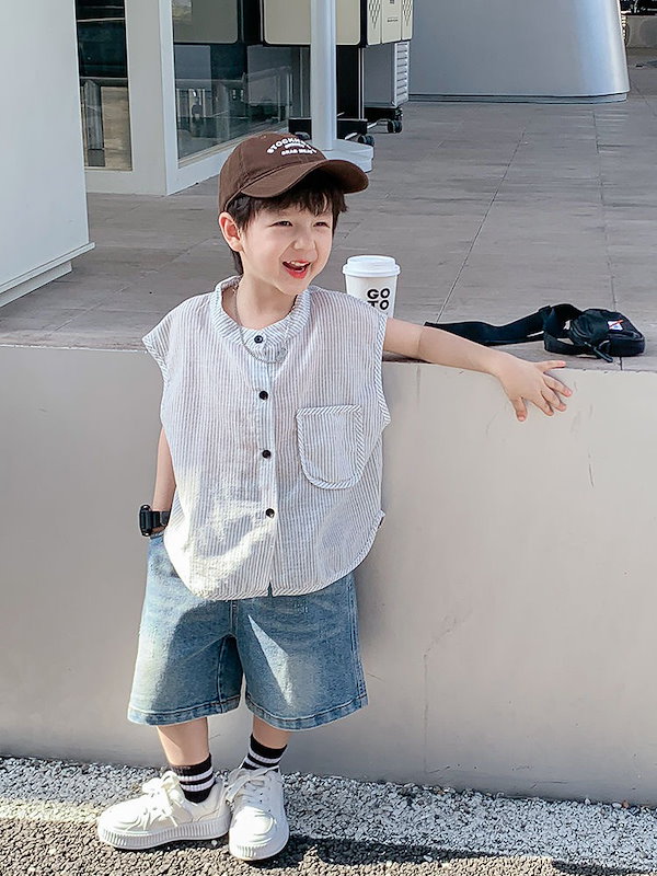 Qoo10] 子供服男の子2点セット2024夏の新作韓