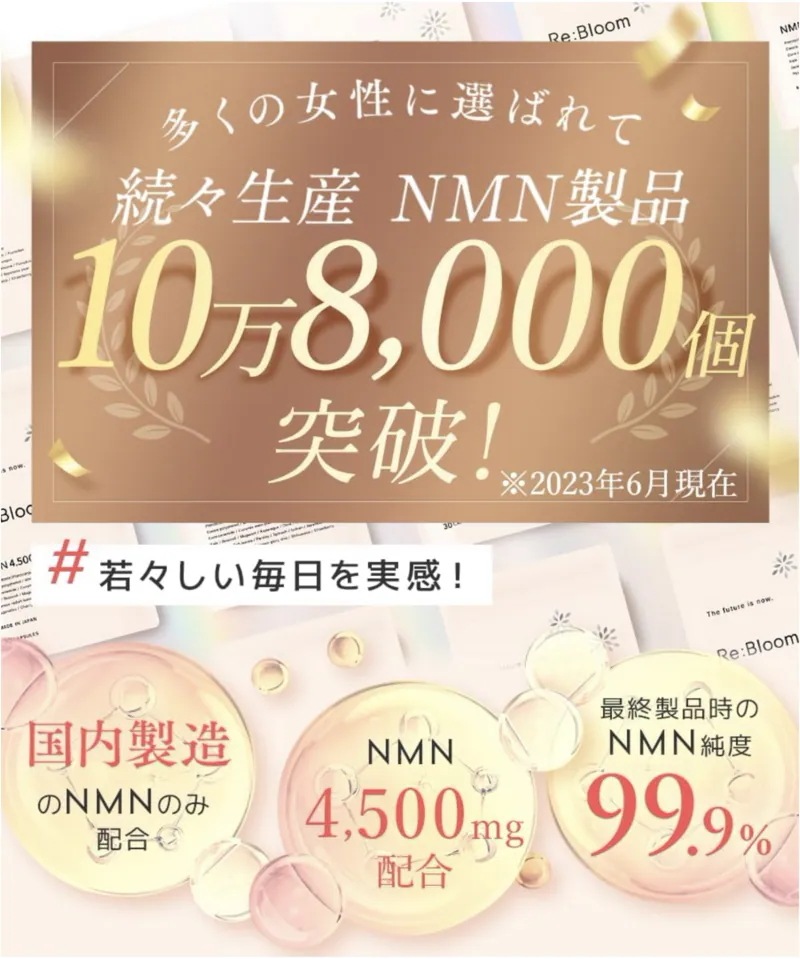 【福袋・3個買うと1個プレゼント】 30粒×3 NMN サプリ 4500mg 日本製 高純度99.9% コラーゲン セラミド ファイトケミカル 野菜 果物17種 耐酸性カプセル