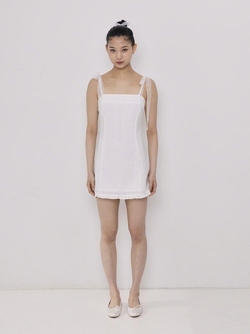 ☆韓国の人気☆【Not your rose】☆Tia dres.s☆ワンピース☆ NOT YOUR ROSE][2023韓国ファッション] Tia dress [BLACK, WHITE