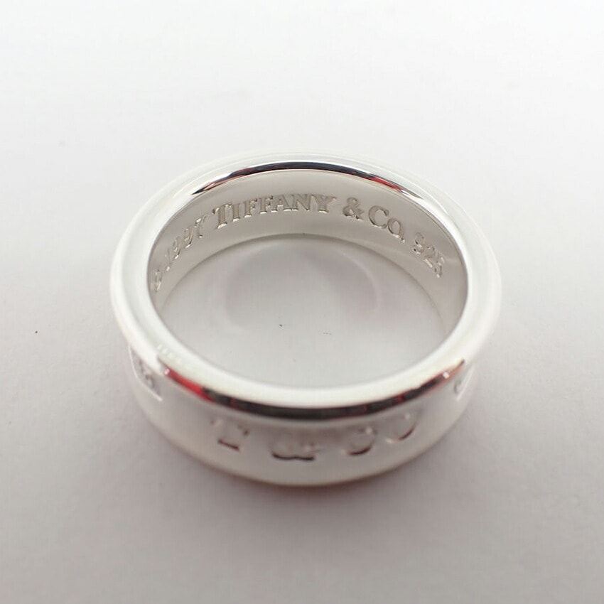 美品 ティファニー 1837 リング　14号 Tiffany 1837 新品同様 ティファニー リング 指輪 K18 イエロー