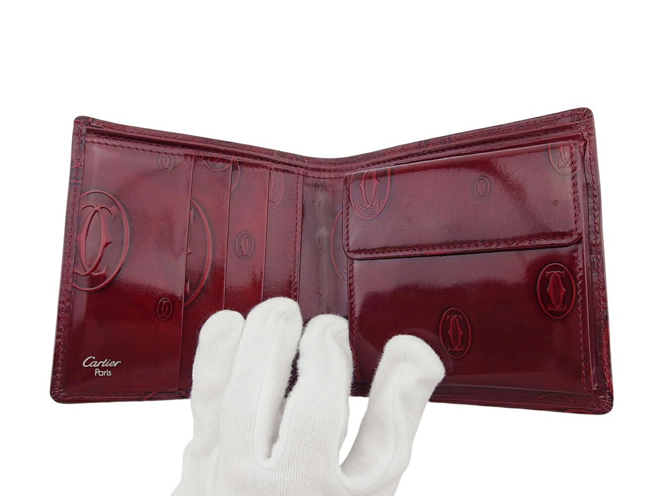 美品✨カルティエ ハッピーバースデー 二つ折り財布 エナメルレザー ブラック 楽天市場】【財布】Cartier カルティエ ハッピーバースデー