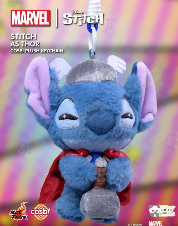 HotToys marvel スティッチ COSBI ぬいぐるみペンダント HotToys marvel スティッチ COSBI ぬいぐるみペンダント HotToys